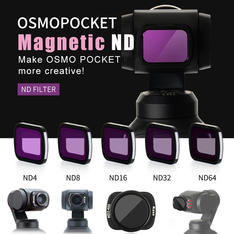 Карманный карданный стабилизатор для камеры DJI OSMO Kase ND фильтр нейтральной