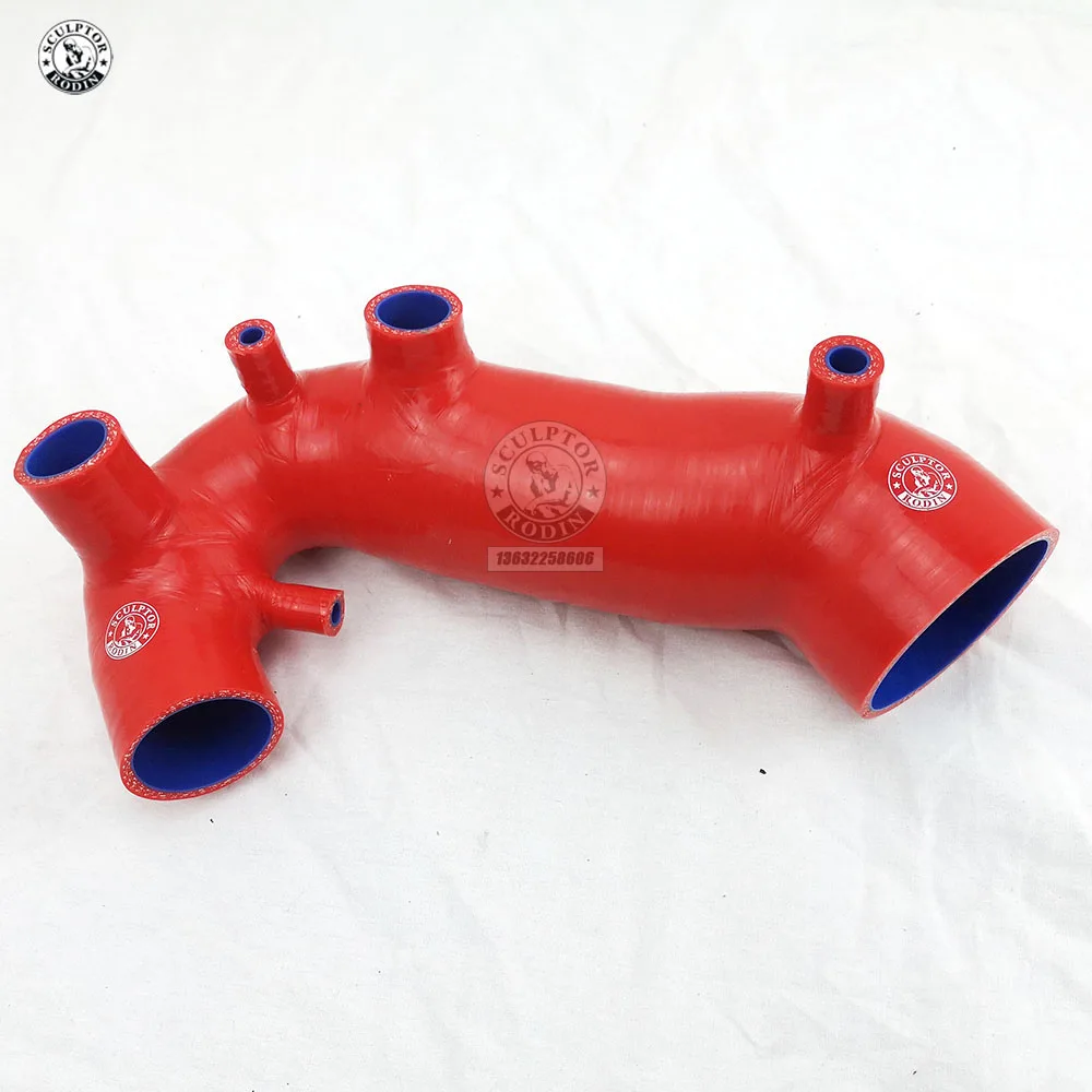 Turbo Silicone Induction Air Intake Inlet Hose FOR Audi A4 Passat B6 1.8T (1Pcs) Red/Blue/Black