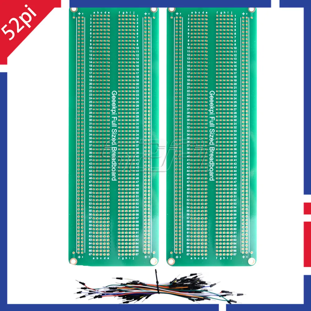 Паяльная макетная плата 52Pi для печатных плат Arduino и электронных проектов сделай