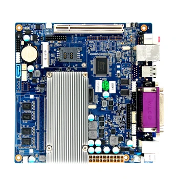 

Mini-ITX mini motherboard 17*17cm based on Atom D2250 NM10 Chip onboard 2GB RAM 2* SATAII /8*USB2.0 /6*COM /1*mSATA/1x LPT 1*lan industrial motherboards