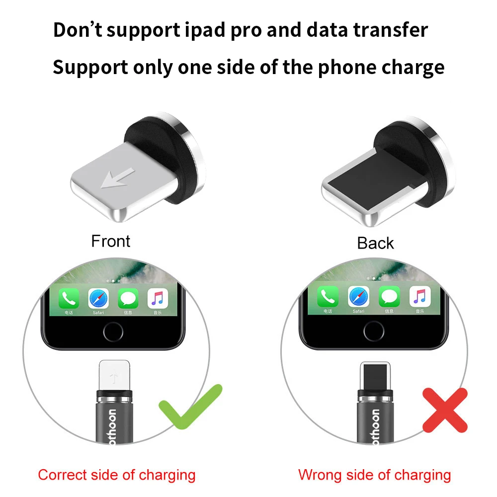 Магнитный Micro usb type-C кабель для iphone 11 Pro samsung Xiaomi Магнитный зарядный провод шнур 1 м