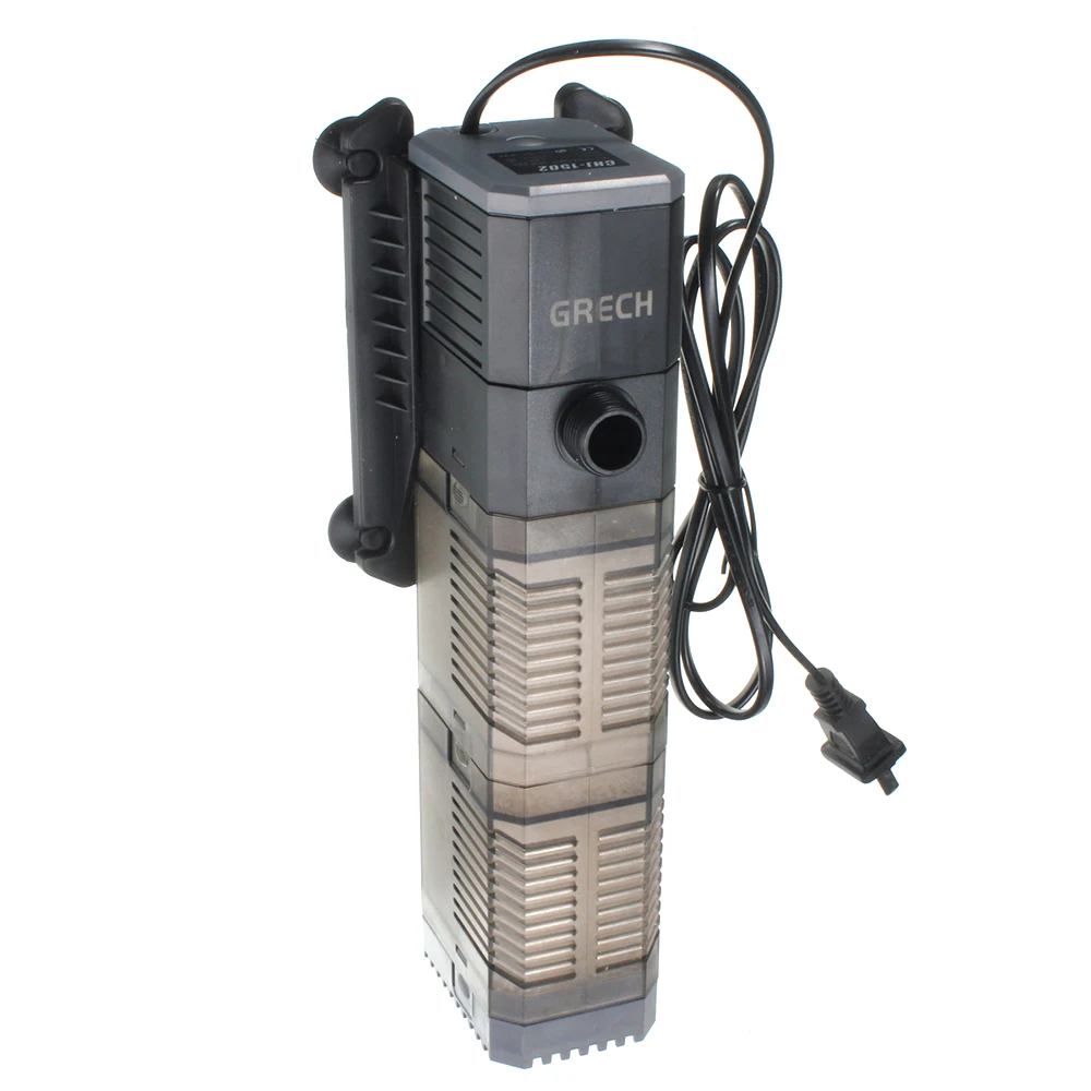 

Internal Aquarium Filter Pump 3 in 1 Submersible Aquarium Oxygen Pump 220V Adjustable Water Flow for Aquarium Garden Fountain