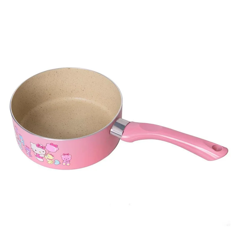 Hello Kitty BABY PINK Cookware Made in Taiwan Single's Pot Saucepan  Saucepot Non-Slip Soup Pot w/ Hello Kitty Apron Bonus Gift Mother's Gift  Inspired by You.