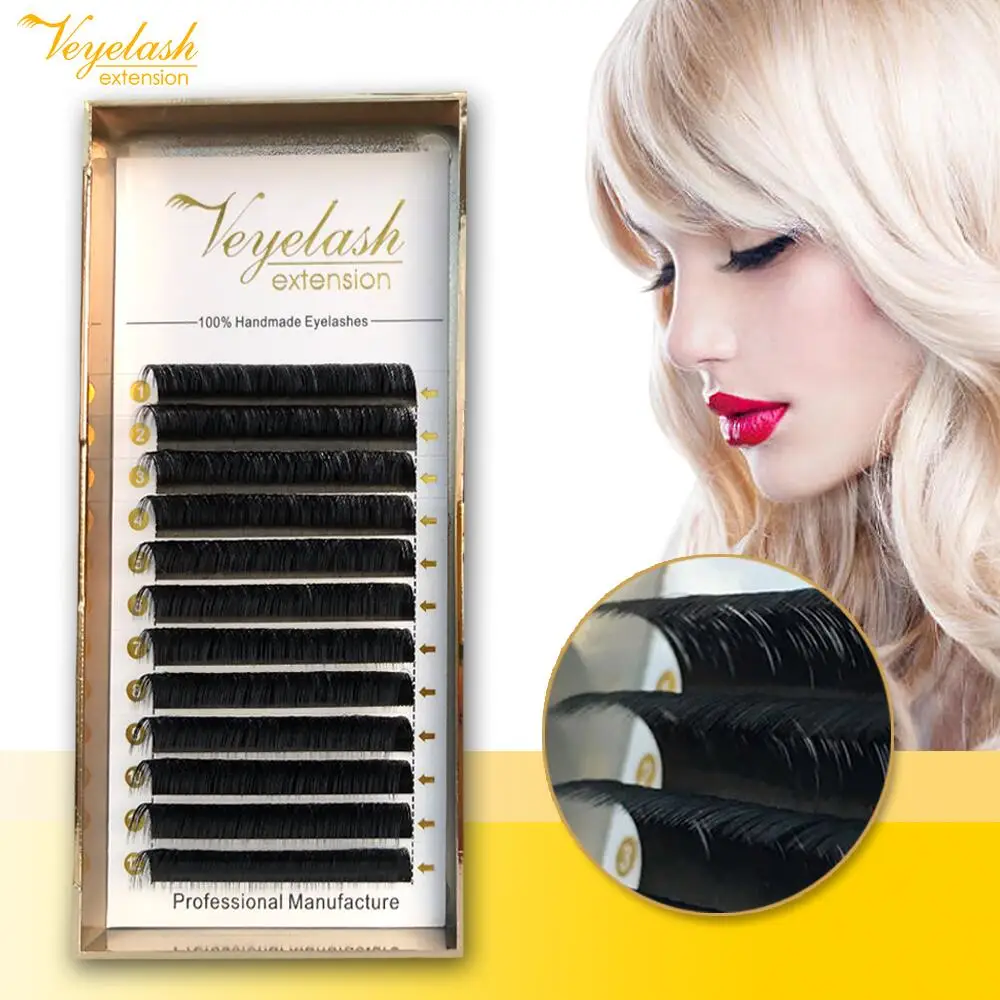 

Viplash Faux Mink Eyelash Extension C D DD L Individual Eyelash Matte Back Russian Volume Private Label Lashes Make Up Tools