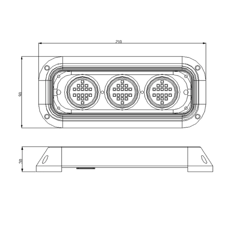 180W jacht morski DC12V/24V LED podwodny łódź basen ze stali nierdzewnej 316L Лодка Яхта Бассейн