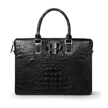 

yuanyu new Crocodile leather handbag man Crocodile bag Cross business men briefcase casual one shoulder bag large capacity