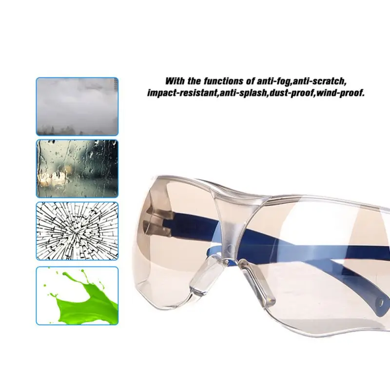 

Portable Safety Glasses Shock-proof Riding Protective Glasses Protection Goggles Windproof Eyewear