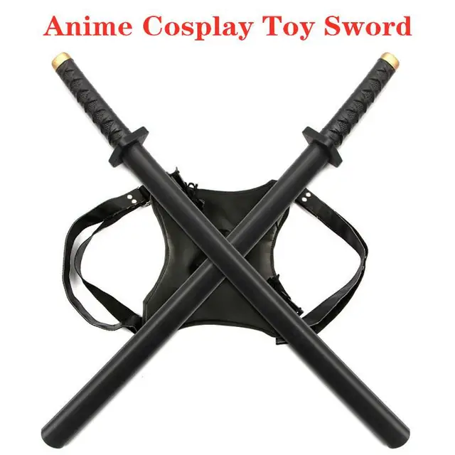 60cm Cosplay Ninja Sword Toy for Kids Anime Game Pu Simulation Weapon Knife Halloween Stage Performance Props Boys Surprise Gift 1
