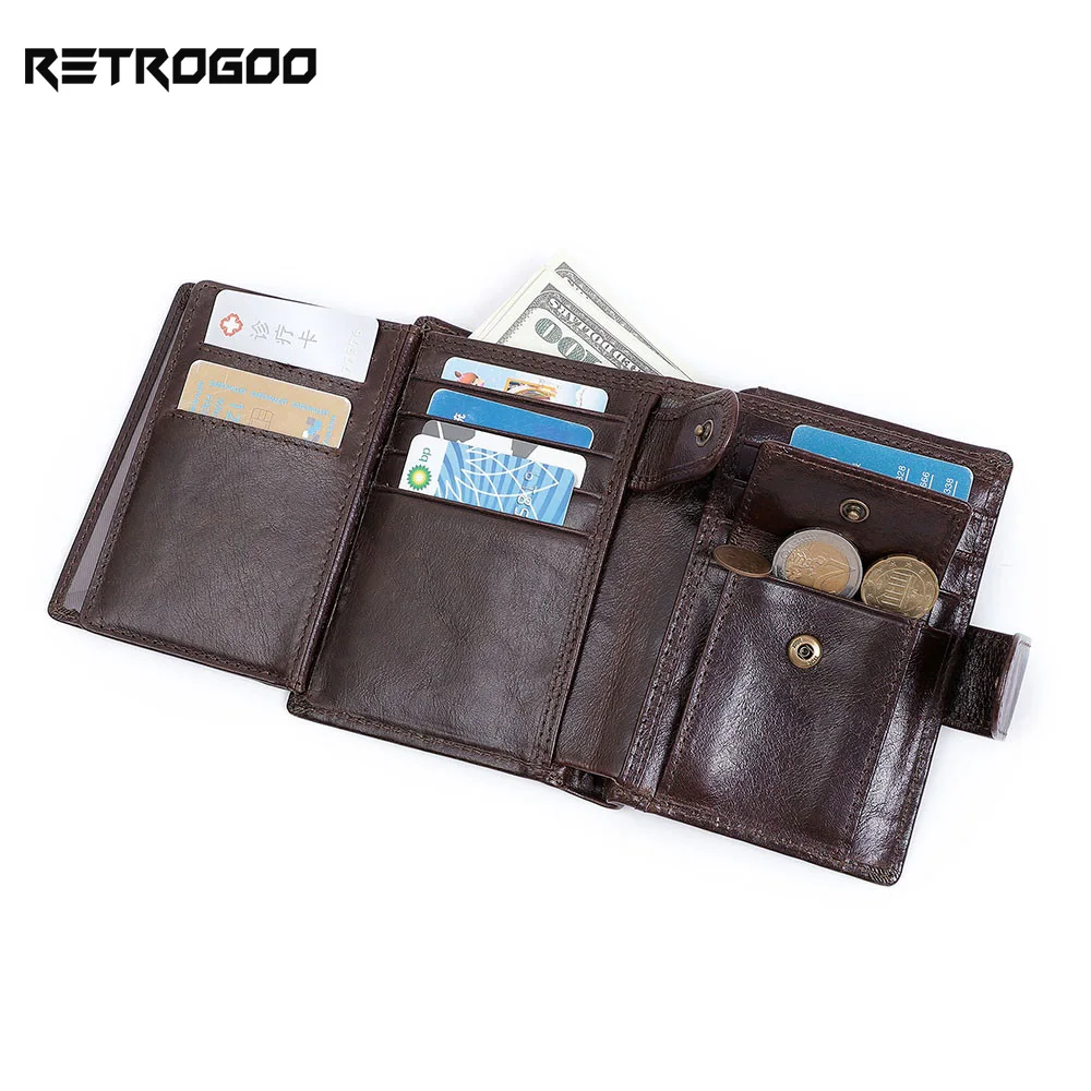 Men Wallet Small Mini Card Holder Male Wallet Pocket Retro purse