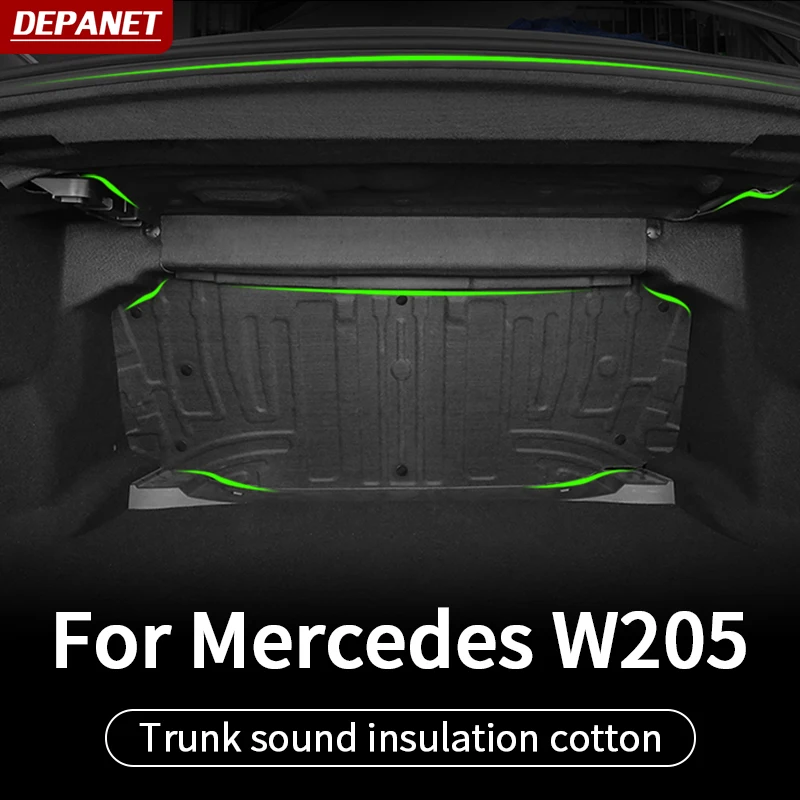Звукоизоляция переднего колеса для Mercedes w205 amg/Внутренняя отделка c63 mercedes c class