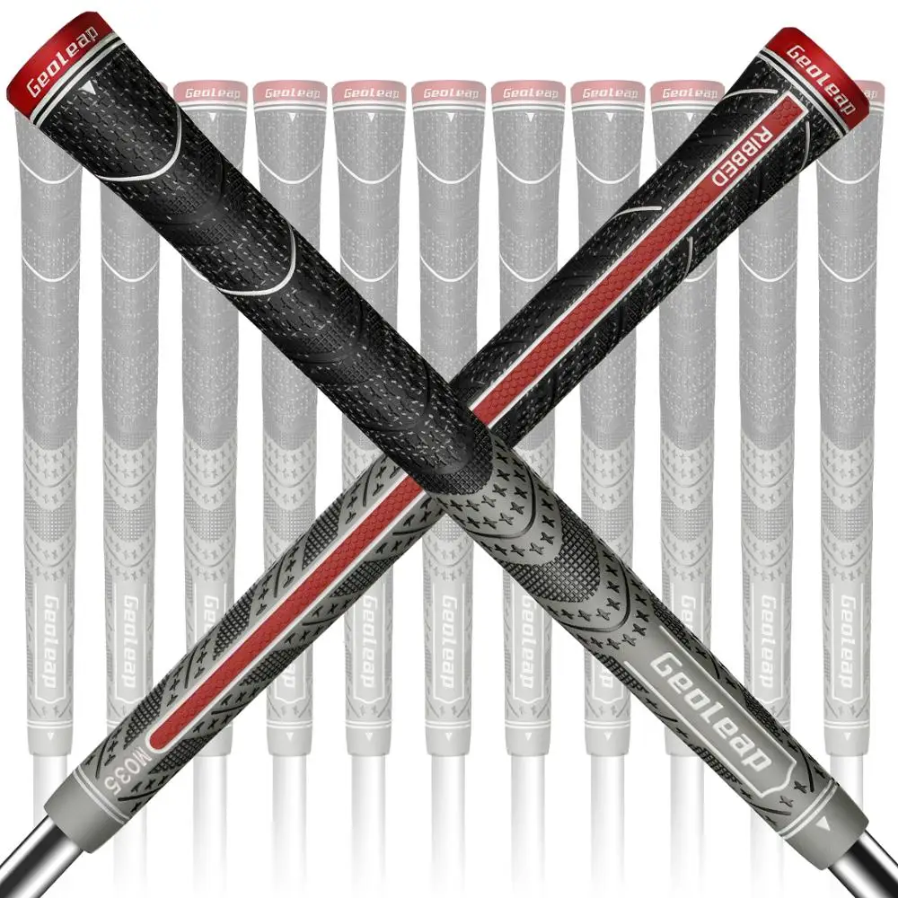 Geoleap Golf Grips 13 шт./лот Back Rib multicompound Hybrid Club Standard 7 цветов. Бесплатная доставка | Спорт и