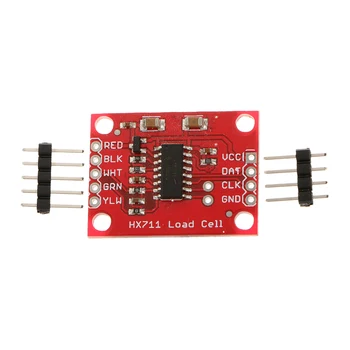 

2pcs Weighing Sensor AD Module 24-bit A/D Conversion HX711 Shieding Board