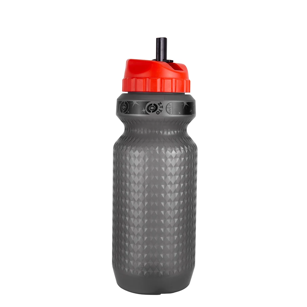 ZTTO 650 мл MTB велосипедная умная бутылка для воды герметичная уличная велосипедная спортивная чашка для питья велосипедная портативная плистическая - Color: RED