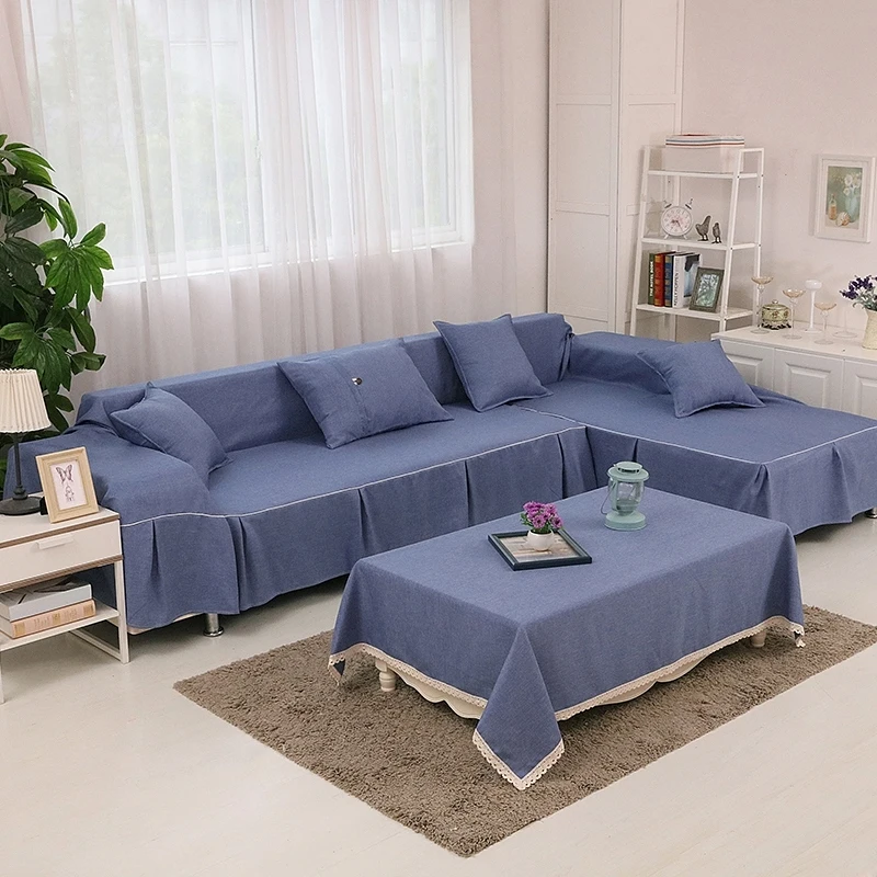 Sofa Cover Tableclothes Sofa Towel Slipcover Sofa Covers for Living Room Couch Cover Table Protect Furniture 1/2/3/4 Seater