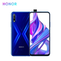 Мобильный телефон Huawei Honor 9X, сотовый телефон, 48-мегапиксельная AI Тройная камера, 6,59 дюймполноэкранный дисплей, 4000 мАч, аккумулятор на весь день, д...