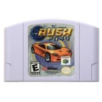 Rush 2049 64 бит карточная игра гоночной игры видео игровая консоль карты Английская литература американской версии для nintendo - Цвет: Rush 2049