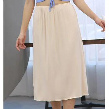 

Half Slip Skirt Jupe femme Summer Sexy Intimates Soft Underwear Petticoat Underdress Loose Half Slips Petticoat Underskirts Saia