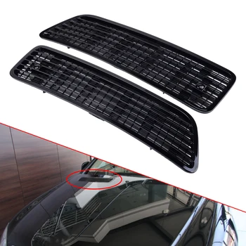 

1 Pair Left & Right Hood Bonnet Upper Grill Vent Trim 2218800305 2218800205 Fit For Benz S320 S400 R350 W221 W251 2007-2012 2013