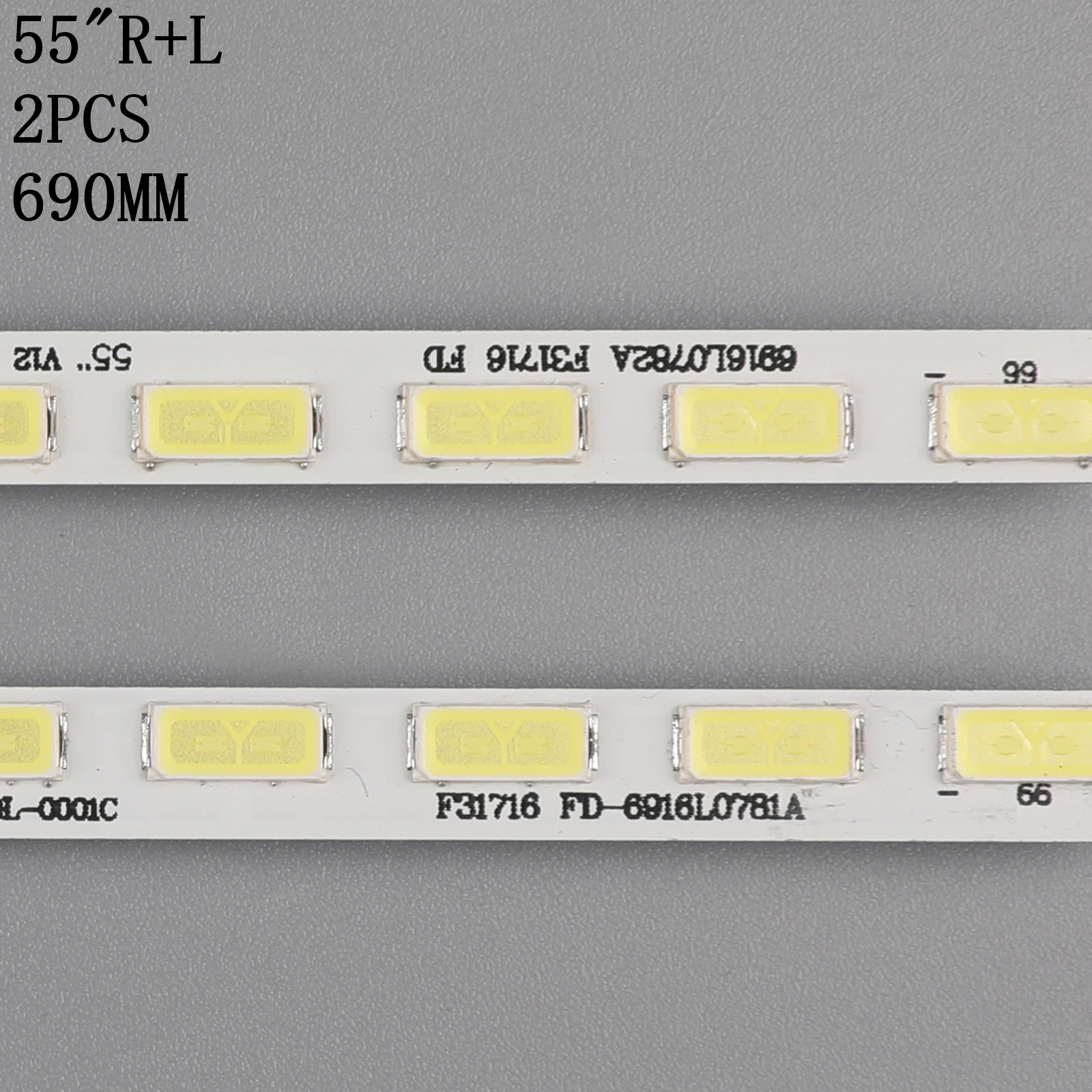 ο LED Ʈ 55 V12 Edge REV1.1 L R  6920L-0001C 6916L0781A 6922L-0005A  6922L-0006A 66LED 690MM