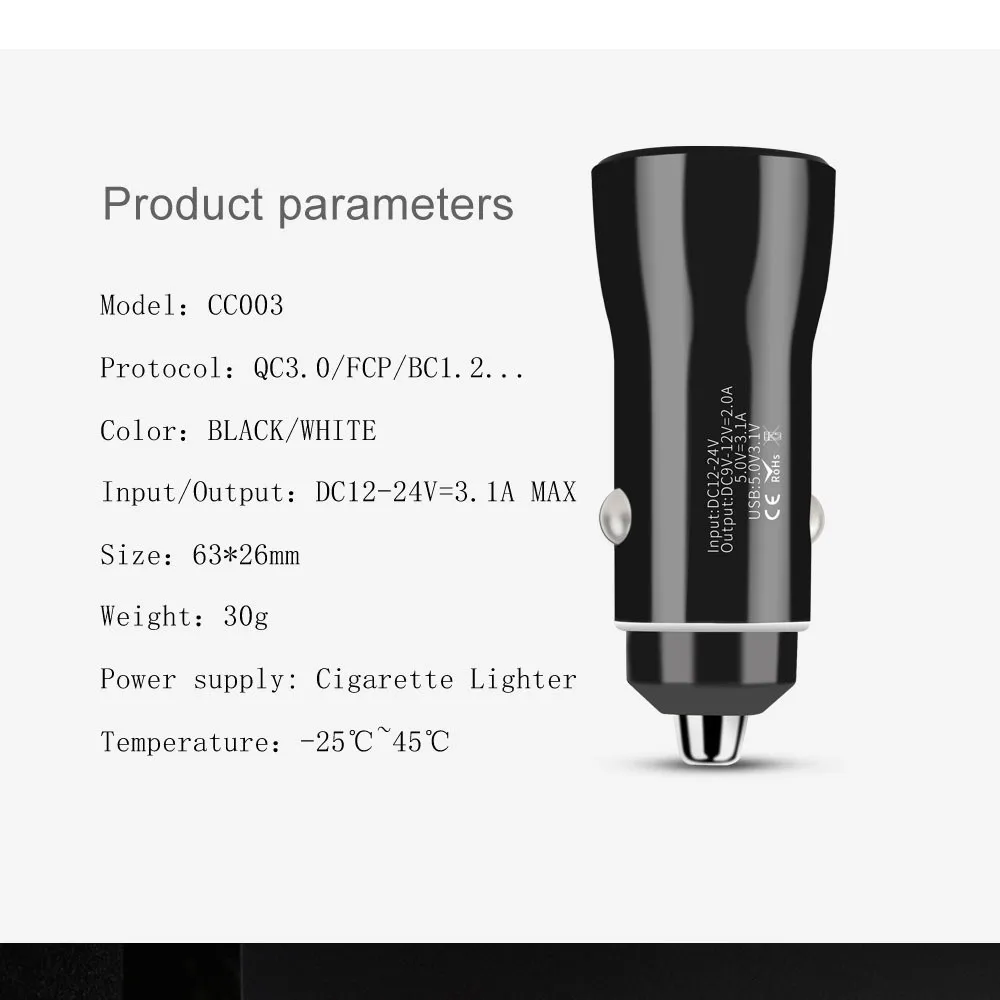 Быстрая зарядка 4,0 3.0QC USB Автомобильное зарядное устройство для Xiaomi QC4.0 QC3.0 type C автомобильное зарядное устройство для iPhone 11 X Xs 8 зарядное устройство usb зарядное устройство