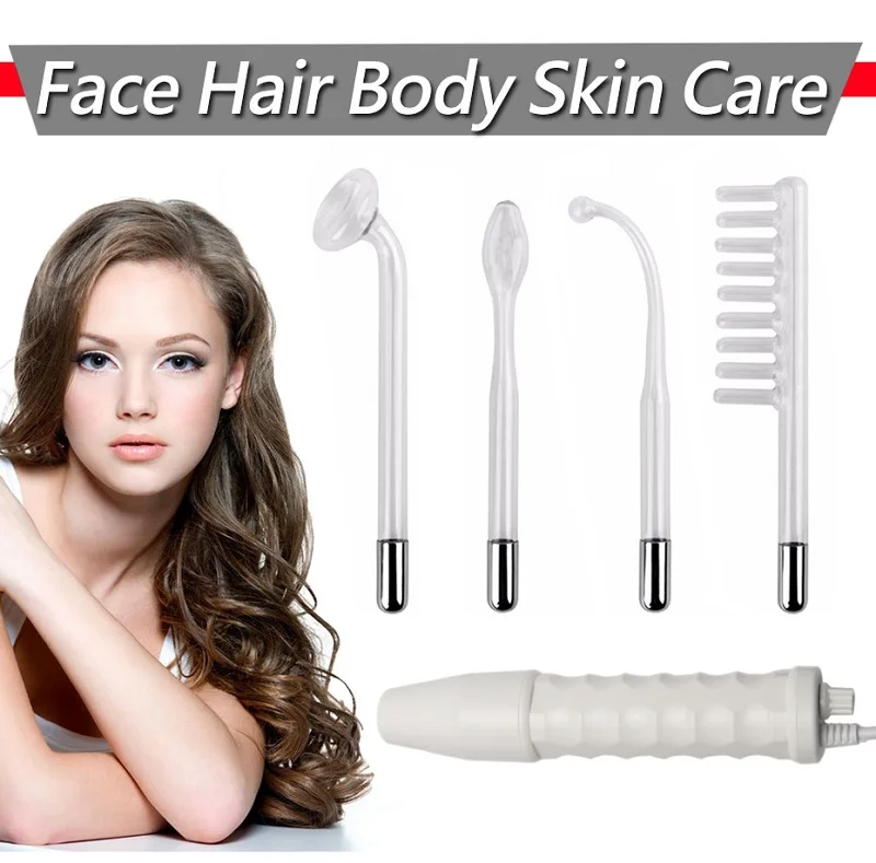 

4 in 1 High Frequency Pimple Acne Electrotherapy Device Anti-aging Skin Care