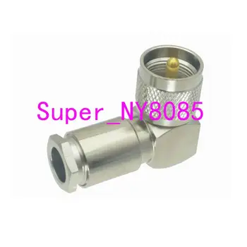 

Connector PL259 UHF male Plug right angle clamp RG8 LMR400 RG213/214 RG165 Cable