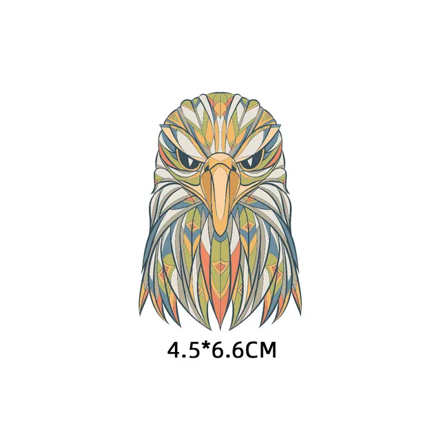 ZOTOONE Cartoon animal patch paste heat transfer vinyl owl elephant butterfly costume DIY micro chapter hot press patch sticker 1058