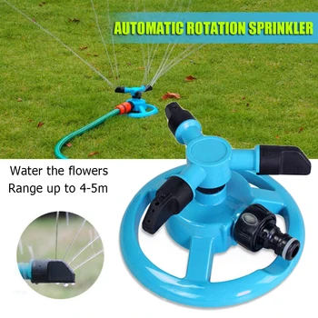 

Garden Sprinkler Lawn Irrigation System 360 Degree Auto Rotating Watering Grass Easily Carrying Part Eco-friendly Tool