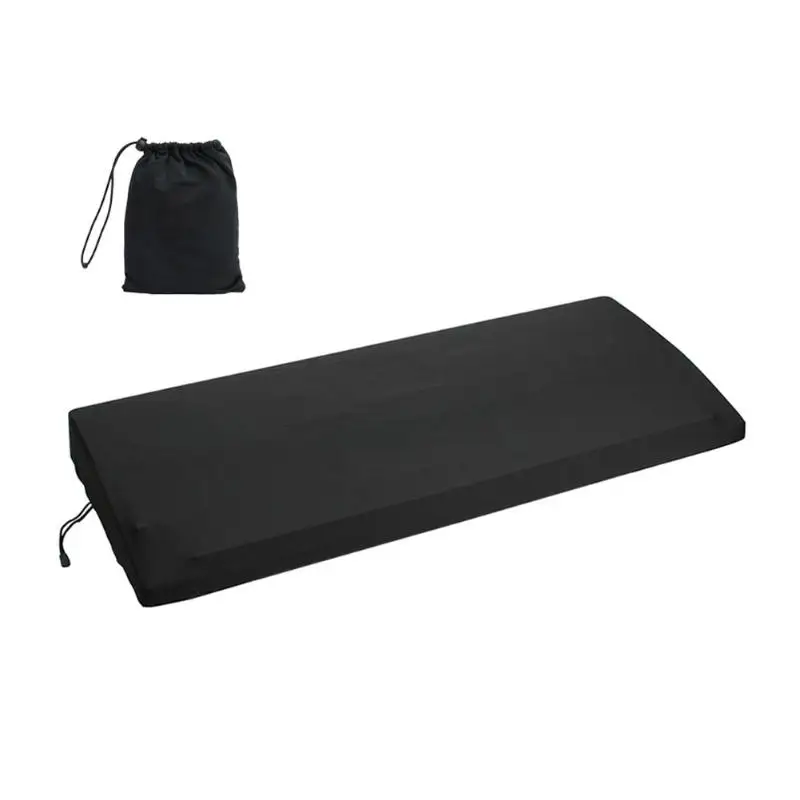 

76-88 Keys Electronic Digital Piano Elastic Cover Universal Black Polyester Piano Keyboard Contraction Dustproof Cover