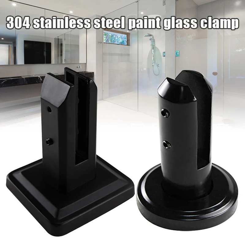 

Stainless Steel Spigots Glass Clamp for Frameless Glass Pool Fence Panels Hogard