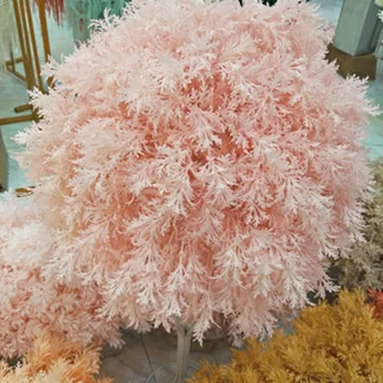 

5Pcs Artificial Flower Bouquet Handmade Rime Flower Simulation Flowers for Home Wedding Deco P7Ding