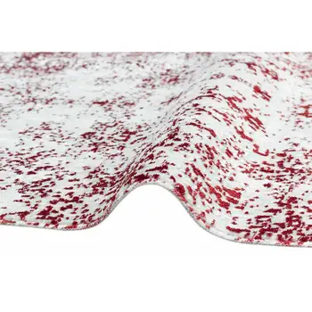 

Apex Lucca 3 'x 10' Polypropylene Red Runner Rug