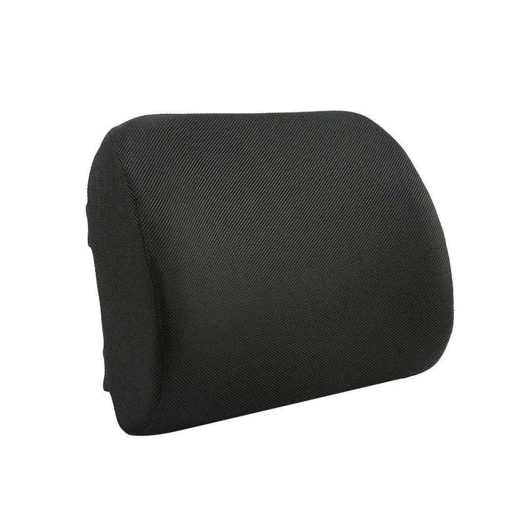 Задняя поддержка талии подушка всплеск памяти подушка черный, серый для офисного стула автомобиля