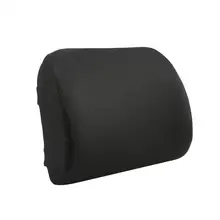 Задняя поддержка талии подушка всплеск памяти подушка черный, серый для офисного стула автомобиля