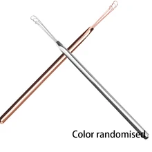 Нержавеющая сталь уши ложка чистящее устройство противоскользящее Прочный портативный копать практичный ушной чистящий стержень безопасность 3 вилки выкопать