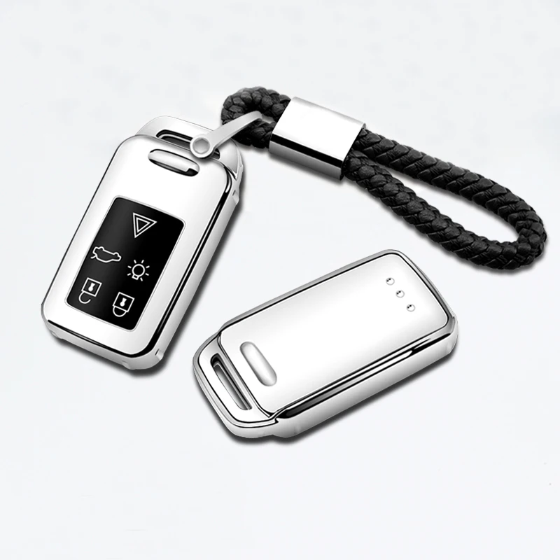 ТПУ ключа автомобиля чехол КРЫШКА ДЛЯ Volvo S60L V60 XC60 XC90 V90 S80 V40 авто аксессуары