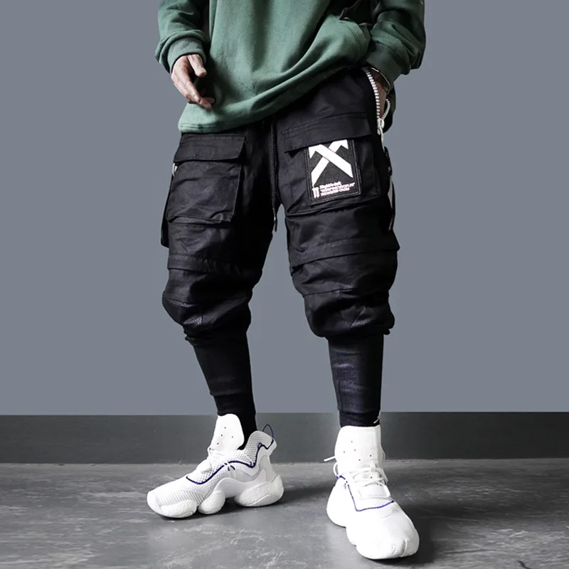 Detachable Multi Pocket Cargo Pants Men 