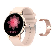 2020 Smart Watch Women 1.19inch Amoled Full Touch Screen 390*390 Multi Sports Mode Long Standby Smartwatch for IOS Android