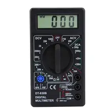 DT830B AC/DC LCD Digital Multimeter 750/1000V Voltmeter Ammeter Ohm Tester High Safety Handheld Meter Digital Multimeter