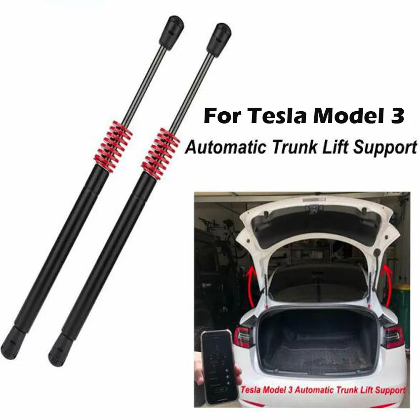

Automatic Trunk lift support For Tesla Model 3 gas spring shock absorber tail gate hydraulic rod model3 Modified accessories