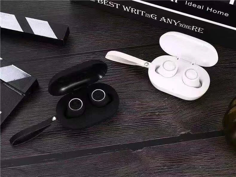 X8 беспроводные Bluetooth спортивные наушники 5,0 двойные бинауральные стерео универсальные D2 Bluetooth наушники