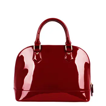 

Luxury Designer Shell Top Handle Tote Handbag Women Louie Branded Hard Bag Vuiton Genuine Leather Strap AAA High Quality MM GM