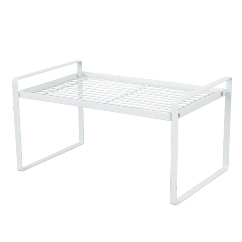 

Kitchen Wrought Iron Layered Shelf Multi-Layer Storage Rack Pot Dish Storage Seasoning Racks