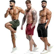 Мужские спортивные шорты быстросохнущие ropa deportiva hombre, однотонные спортивные штаны для бега, мужские летние шорты для фитнеса, спортивные шорты Мужские спортивные шорты быстросохнущие ropa deportiva hombre, однотонные спортивные штаны для бега, мужские летние шорты для фитнеса, спортивные шорты