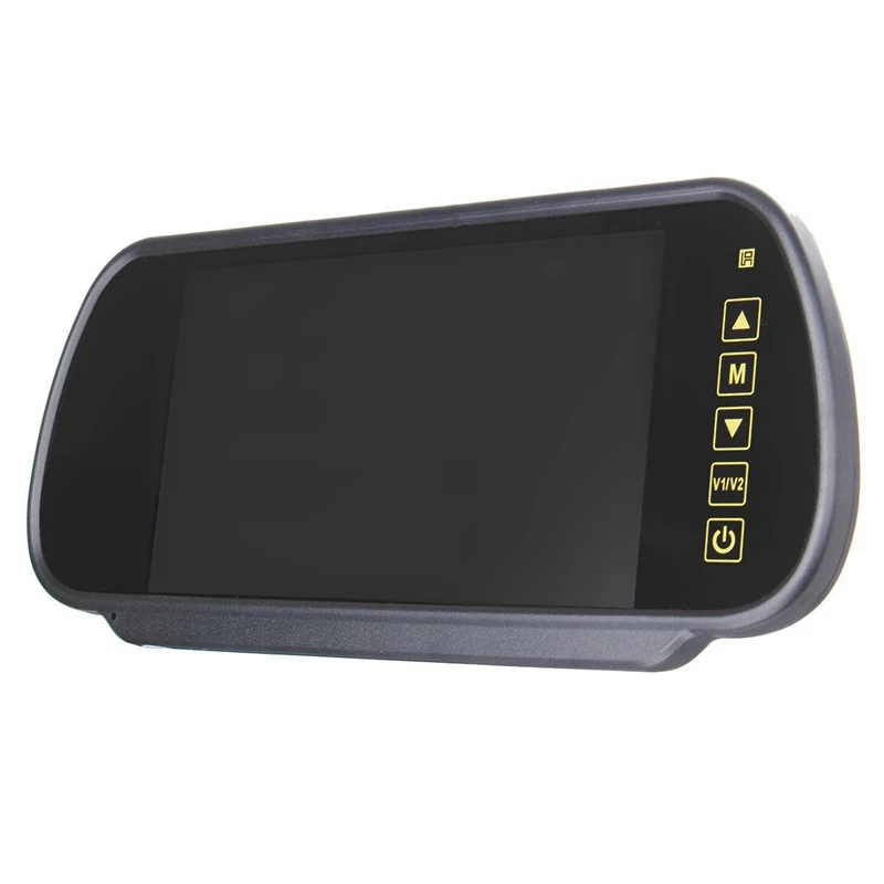 Автомобильный резервный вид Камера тормозной Светильник ИК заднего вида Камера 7 дюймов зеркало заднего вида Дисплей монитор Комплект для Mercedes Sprinter