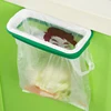 Cupboard Door Back Hanging Trash Bag Rack Kitchen Garbage Rubbish Bag Storage Holder Waste Bag Frame Household Cleaning Tools ► Photo 1/6