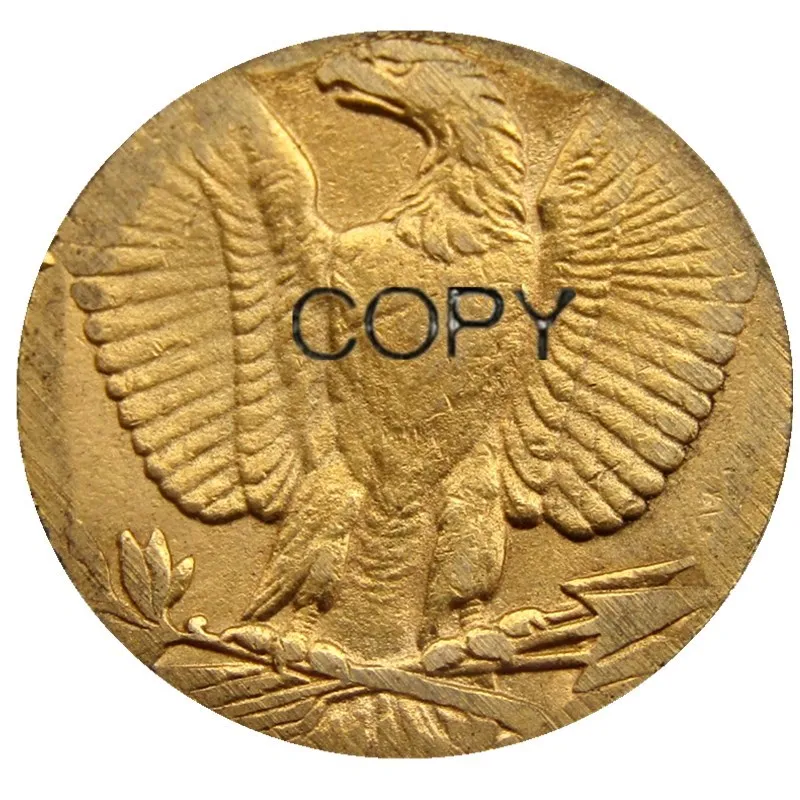 Morgan Dollar Error позолоченная копия монеты