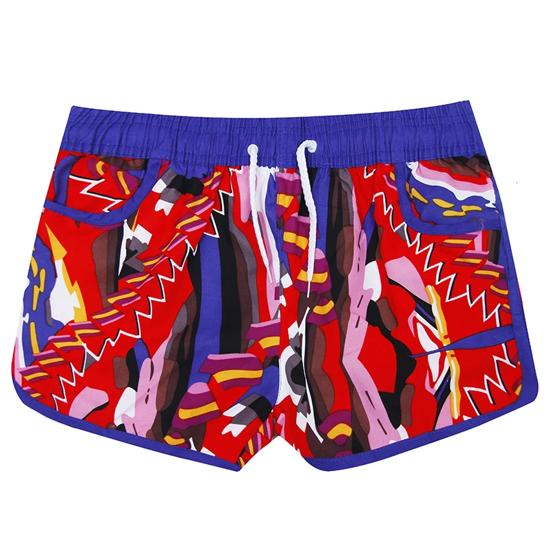 Грязный! Шорты Nieuwe rood gedrukt Zomer шорты Vrouwen бермуды feminino Korte Broek causale vakantie Paar пляжная одежда