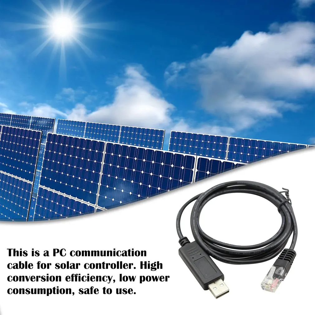 CC-USB-RS485-150U-3.81 Солнечный контроллер ПК Коммуникационный кабель для EPsolar Itracer Etracer MPPT Солнечный контроллер заряда