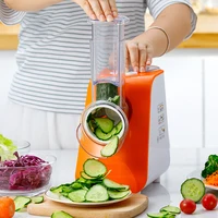 Electric Vegetable Cutter Salad Machine Carrot Potato Onion Slicer Shredded Household Food Processor Slicing Artifact 220V 150W 1